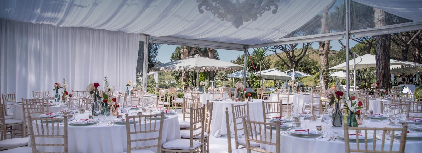 Glass hotsell marquee hire